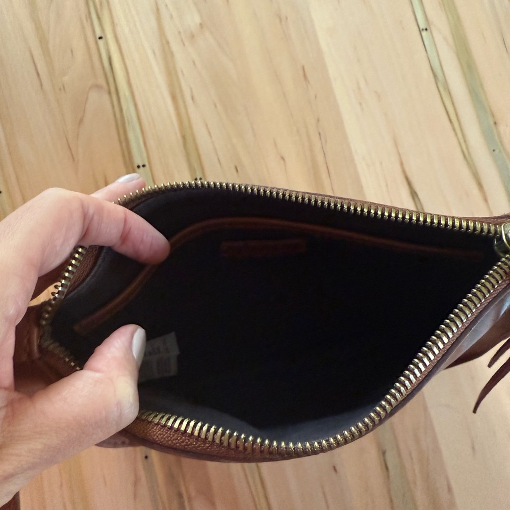 Madewell Brown Leather Crossbody Bag - Picture 3 of 4
